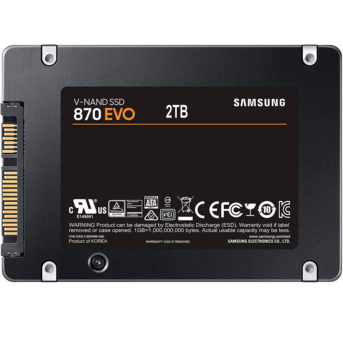 SSD 2.5 Samsung 870 EVO 2TB SATA 3